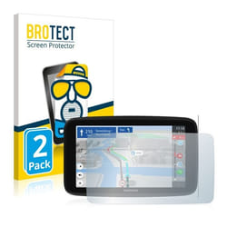 BROTECT Protection Ecran Anti-Reflet pour TomTom GO Discover 6 (2 Pièces) - Film Mat