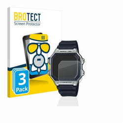 BROTECT Anti-Reflet Protection dÉcran Verre Mat pour Casio AE-1200WH-1CVEF (3 Pièces) - Film Protecteur Vitre 9H