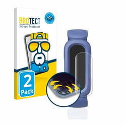 BROTECT Protection Intégrale 3D Incurvé pour Fitbit Ace 3 (2 Pièces) - Couverture Complète Film Protection Écran