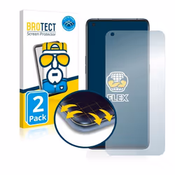 BROTECT Protection Intégrale 3D Incurvé pour Oppo Find X3 Pro (2 Pièces) - Couverture Complète Film Protection Écran