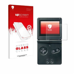 upscreen Protecteur d’Écran en Verre Trempé pour Nintendo Gameboy Advance GBA SP – Glass-Plastique 9H Dureté