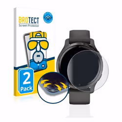 BROTECT Protection Intégrale 3D Incurvé Matte pour Garmin Venu 2S (2 Pièces) - Couverture Complète Film Protection Écran