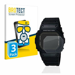BROTECT Anti-Reflet Protection dÉcran Verre Mat pour Casio G-Shock GW-5000-1JF (3 Pièces) - Film Protecteur Vitre 9H