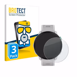 BROTECT Anti-Reflet Protection dÉcran Verre Mat pour Garmin Forerunner 55 (3 Pièces) - Film Protecteur Vitre 9H