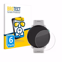BROTECT Film Protecteur Verre 9H pour Garmin Forerunner 55 (6 Pièces) [Anti-Rayures Transparent]