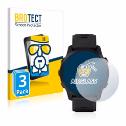 BROTECT Film Protecteur Verre 9H pour Garmin Forerunner 945 LTE (3 Pièces) [Anti-Rayures Transparent]