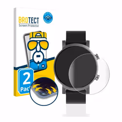BROTECT Protection Intégrale 3D Incurvé pour Mobvoi Ticwatch E3 (2 Pièces) - Couverture Complète Film Protection Écran
