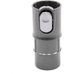 Vhbw - Adaptateur pour aspirateur connecteur de marque à raccord 32mm compatible avec Dyson DC07 All Floors, DC07 Animal - gris, plastique