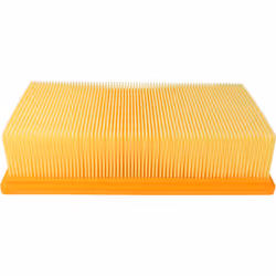 vhbw - the clever way Filtre plissé plat pour votre aspirateur sec et humide - Finition sur mesure pour un changement du filt ...