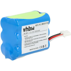 Vhbw - 1x Batterie compatible avec iRobot Mint Plus 5200B, Plus 5200C, Plus 5200 robot électroménager (1500mAh, 7,2V, NiMH)