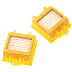 Vhbw - 2x filtre compatible avec iRobot Roomba 790, 785, 782, 780, 776, 785 Pet, 776p, 786p, 782E, 786 aspirateur - filtre hepa orange / blanc
