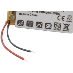 Vhbw - Batterie remplacement pour Fitbit LSSP031420AB pour smartwatch montre connectée bracelet fitness (70mAh, 3,7V, Li-polymère)