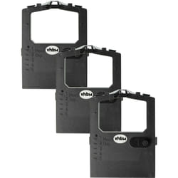 Vhbw - 3x Ruban encreur d'écriture compatible avec Bosch pdr 200 imprimante matricielle ou de reçus - noir