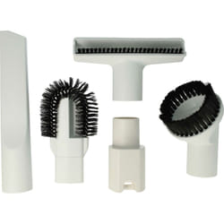 Vhbw - Lot de buses avec 5 pièces compatible avec Vorwerk Tiger VT300, VT270 aspirateur - blanc