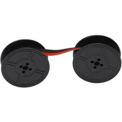 5x Ruban encreur compatible avec Olympia Splendid 66 Typewriter imprimante matricielle ou de reçus - noir-rouge - Vhbw