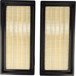 vhbw - the clever way Set de 2x filtre principal pour votre aspirateur, nettoyeur ou aspirateur multi-usage - Un changement r ...