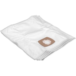 Vhbw - 5x Sacs compatible avec Clatronic bs 1217, bs 1219, bs 1220, bs 1221 aspirateur - microfibres non tissées, 24,9cm x 21,9cm, blanc