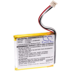 Batterie remplacement pour Harman Kardon P655252 pour enceinte, haut-parleurs (2100mAh, 3,7V, Li-polymère) - Vhbw