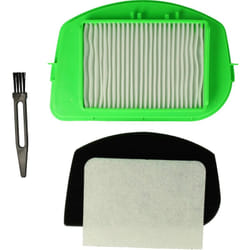 Vhbw - Lot de 4 pièces filtres/pinceau compatible avec Moulinex MO2522PA/4Q0, MO252401/4Q0, MO2524PA/4Q0, MO2524PA/4Q1, MO2533PA/4Q0 aspirateur