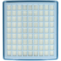 Filtre compatible avec Miele S194 Parkett 100 Hepa, S194 Quickstep, S195, S195 Ecoline, SAAD0, SAAD1 aspirateur - filtre d'évacuation hepa blanc /