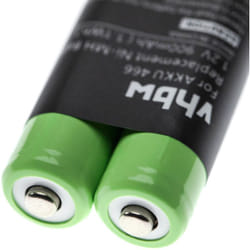 Vhbw - Batterie remplacement pour Grundig GZS2100, 466 pour dictaphone (900mAh, 1,2V, NiMH)