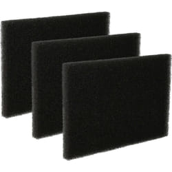 vhbw 3x Filtres en mousse protection moteur aspirateur, remplacement pour 109616800/8, 1096168008, 421000466500/7, 4210004665007