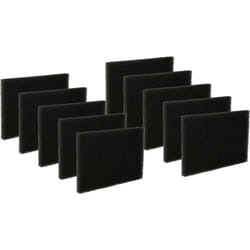 Vhbw - 10x Filtres protection moteur aspirateur remplacement pour 109616800/8, 1096168008, 421000466500/7, 4210004665007