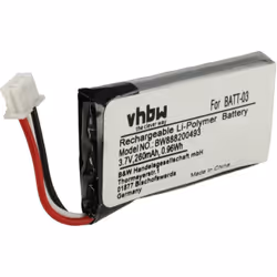 vhbw - the clever way - Batterie de rechange de haute qualité avec une grande autonomie et compatible avec votre casque audi  ...