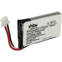 Vhbw - Batterie compatible avec Sennheiser dw Pro 30, dw Pro1, dw Pro2, dw Pro2 ml, dw sd Pro1 wireless casque audio, écouteurs sans fil (200mAh,