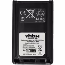 vhbw - the clever way - Batterie de rechange de haute qualité avec une grande autonomie et compatible avec votre radio talkie ...