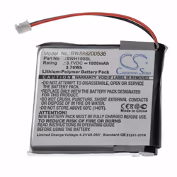 - Batterie de rechange de haute qualité avec une grande autonomie et compatible avec votre casque audi ou écouteurs sans fil ...