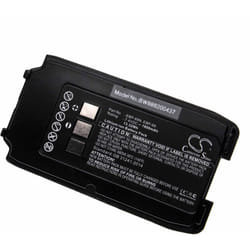 Vhbw - Batterie remplacement pour Alinco EBP-68, EBP-68N pour radio talkie-walkie (1800mAh, 7,4V, Li-ion) - avec clip de ceinture