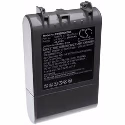 Description générale La batterie de remplacement de la marque vhbw est conçue pour vos aspirateurs et appareils de nettoyage, ...