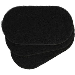 Vhbw - 3x Filtre à charbon actif remplacement pour Seb /Tefal XA500024 pour Friteuse - 6,5 x 9,1 x 0,9 cm
