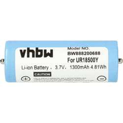 Vhbw - Batterie compatible avec Braun Silk Epil 7 7881 wd (5375), 7 Dual Epil. 7771 wd (5377) rasoir tondeuse électrique (1300mAh, 3,7V, Li-ion)