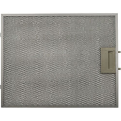 vhbw Filtre anti-graisse compatible avec Bosch DWA094W50B/01, DWA094W50B/02, DWA094W50/03 hotte de cuisine - 34,9 x 29,6 x 0,8 cm, métal