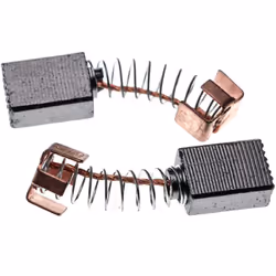 Balai de charbon robuste pour vos appareils à moteur électrique - Dimensions: 5 x 8 x 11mm - Avec ressort Les balais de charb ...