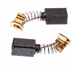vhbw - the clever way Balais de charbon robuste pour appareil électrique - Dimensions : 6 x 9 x 12 mm - Avec ressort Les bala ...