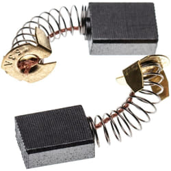 Vhbw - 2x balais de charbon 6,5 x 13,5 x 17 mm compatibles avec les outils électriques Makita 5377MG, LS1011, LS1013F, 5008MG, LS1013FL avec ressort