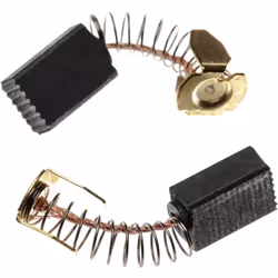 Balais de charbon robustes pour équipements moteurs - Dimensions : 5 x 8 x 11,8 mm - Avec ressort Les balais de charbon alime ...
