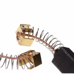 Balai de charbon robuste pour vos appareils à moteur électrique - Dimensions: 5 x 8 x 12,3mm - Avec ressort Les balais de cha ...
