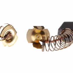 Balai de charbon robuste pour vos appareils à moteur électrique - Dimensions: 6 x 10 x 15mm - Avec ressort Les balais de char ...