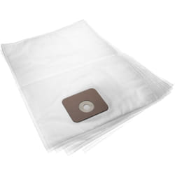Vhbw - 5x Sacs compatible avec Nilfisk Multi 30 t, 30 t vsc inox, 20 t inox, 30 Inox aspirateur - microfibre non tissée, 54cm x 40cm blanc