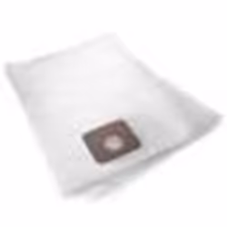 vhbw 5x Sacs remplacement pour Nilfisk 107402336 pour aspirateur - microfibre non tissée 54cm x 40cm blanc