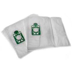 Vhbw - 10x Sacs remplacement pour Numatic 604015, NVM-1CH pour aspirateur - microfibre non tissée, 40cm x 41cm blanc