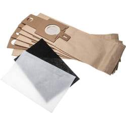 Lot de sacs (papier) + filtre avec 6 pièces compatible avec Hoover Pure Power u 3132, Pure Power u 3133, Pure Power u 3134 aspirateur - Vhbw