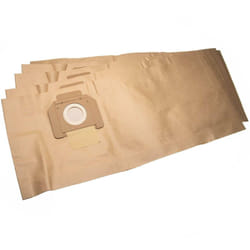 5x Sacs compatible avec Nilfisk Alto ivb 3, 30 aspirateur - papier, 66cm x 27,8cm, marron - Vhbw