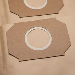 Vhbw - 5x sacs remplacement pour Thomas 450, 787114, 787179 pour aspirateur - papier, 90.9cm x 38.15cm, marron