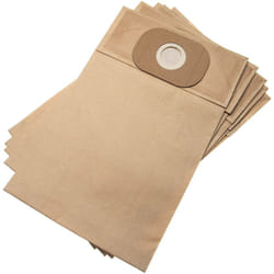 Vhbw - 5x Sacs remplacement pour Kärcher 6.904-216.0, 6.904-216 pour aspirateur - papier, 30cm x 18,95cm marron