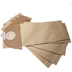 Vhbw - 5x Sacs compatible avec Kärcher k 4000, k 4000 Plus, k 4000 te, s 4125, s 5125 aspirateur - papier, 42,4cm x 16,9cm marron